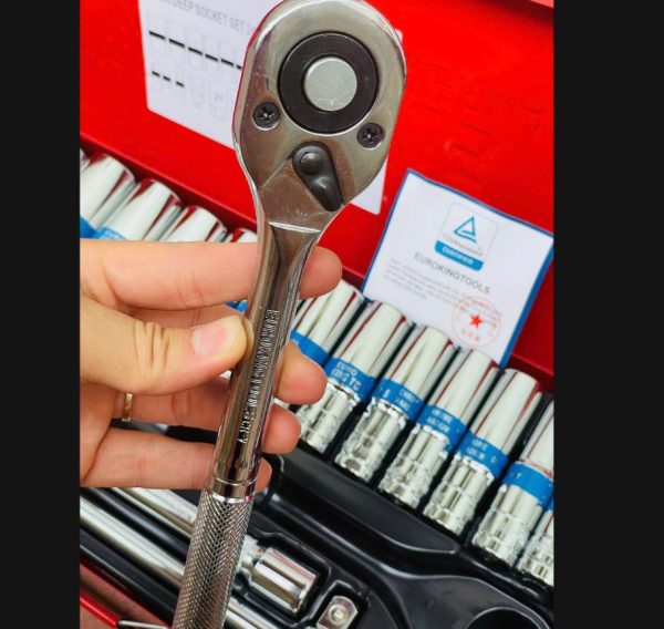 Bộ khẩu 1/2 hoa thị ngắn-Kingtools