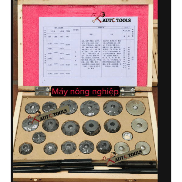 Bộ dao cắt miệng xi e xu páp máy nông nghiệp