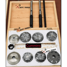 Bộ dao cắt miệng xi e xu páp máy thủy cummins