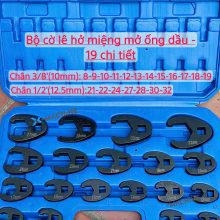 Bộ cờ lê hở miệng - 19 chi tiết